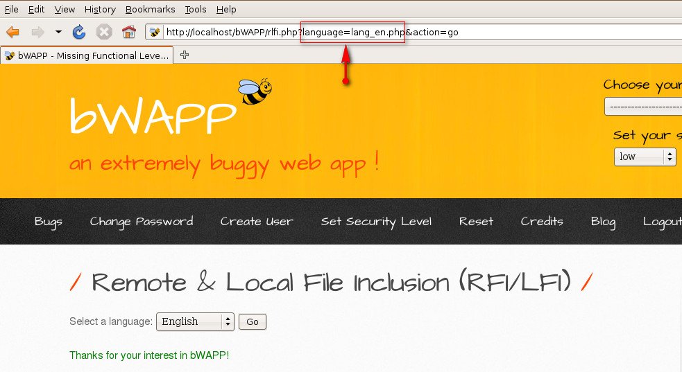 RFI in bWAPP2